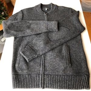 Never Worn Bonobos Knit Bomber Zip-up Sweater